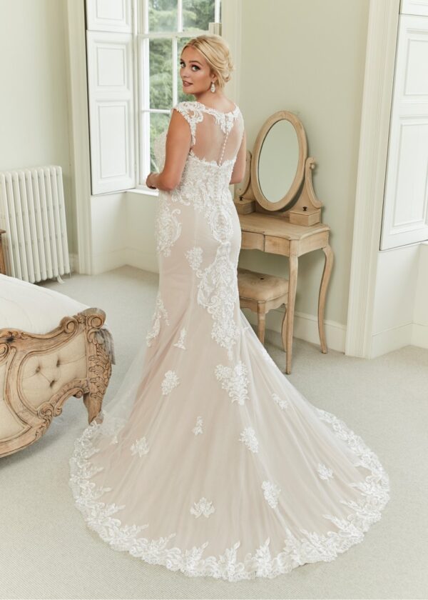 Romantica Silhouette Fit & Flare Wedding Dress